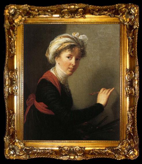 framed  Elisabeth LouiseVigee Lebrun Self-Portrait, ta009-2